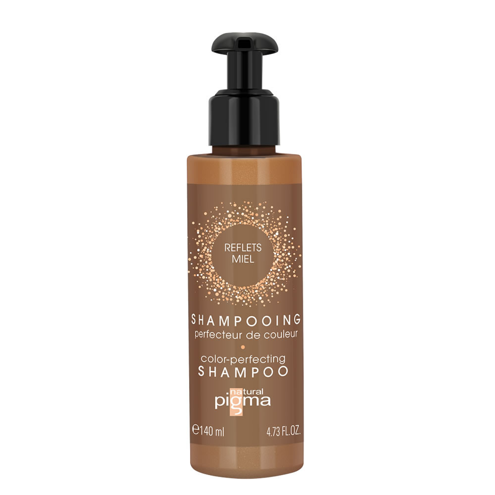Color-perfecting shampoo - Honey reflections - Golden blond to chesnut brown hair 